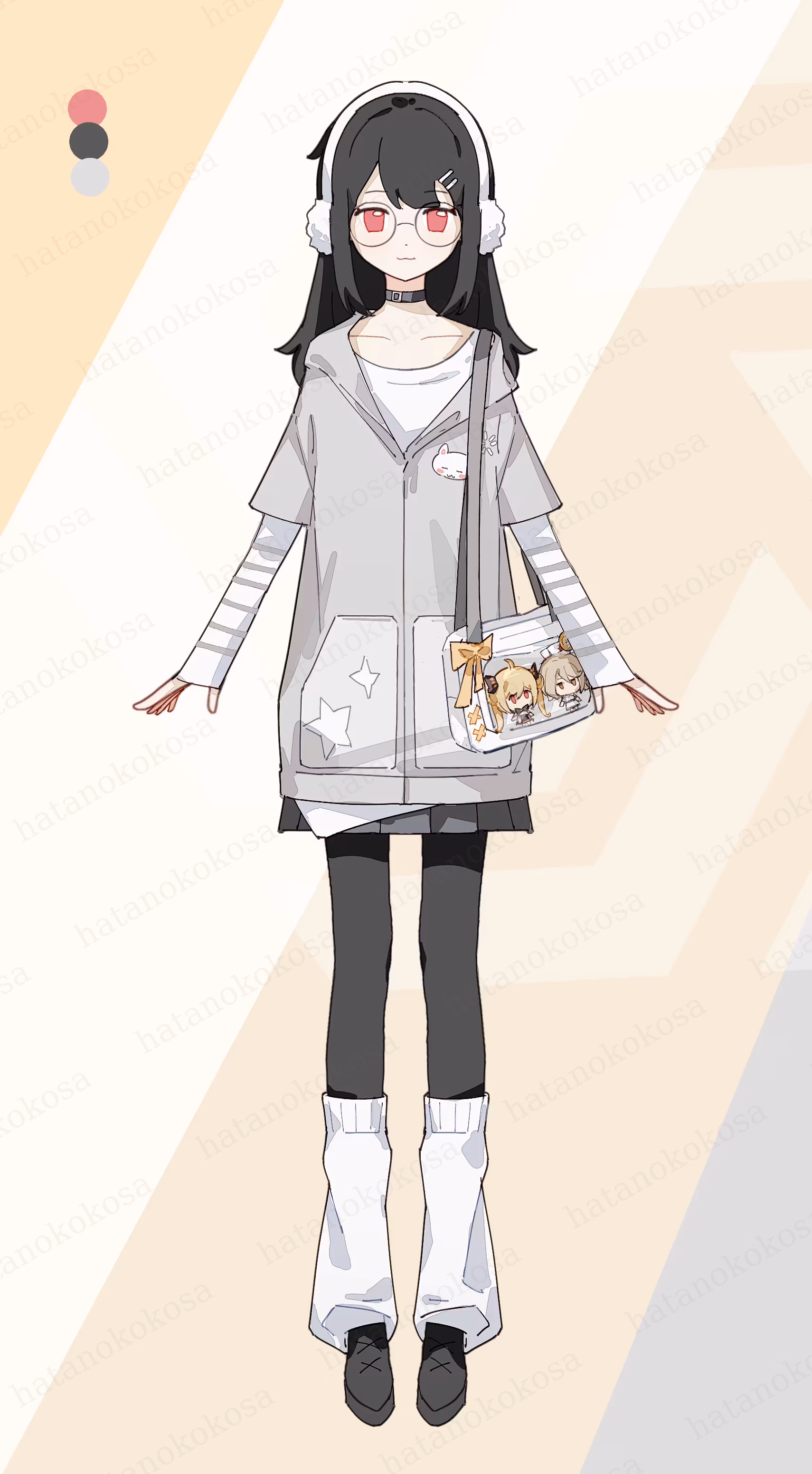 Artist: Kusuki (outfit was mostly freestyle, the ita-bag features Shigan and TT)